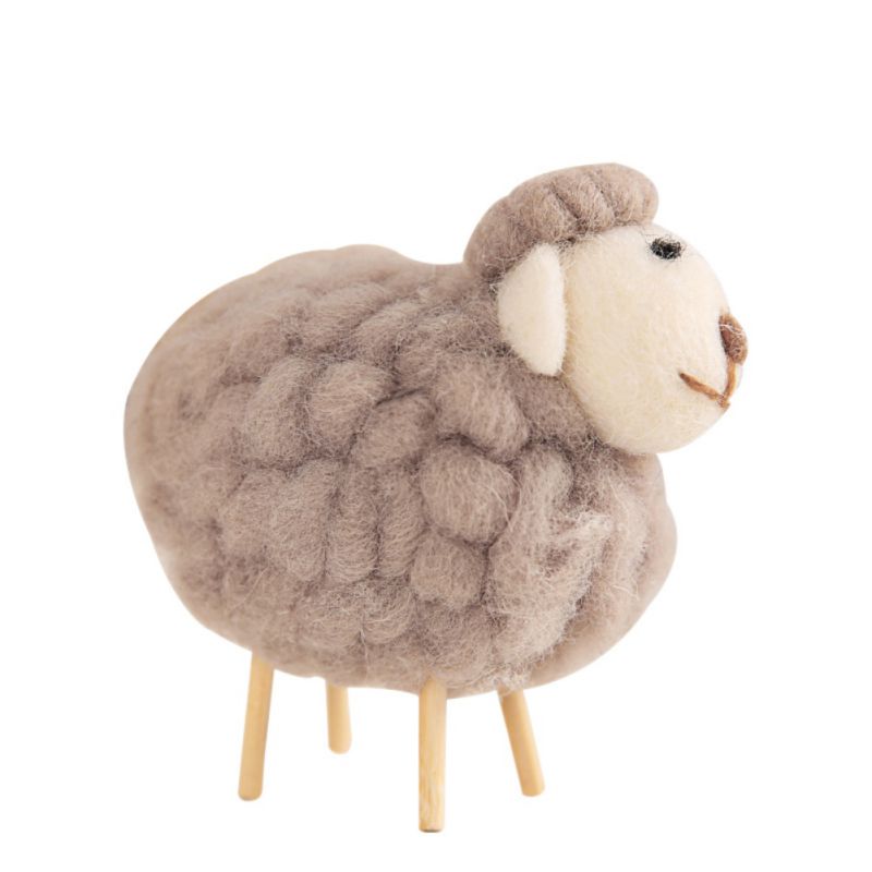 Lovely Sheep Christmas Ornament Xmas Festival Home Party Table Decor Kids Gift N 