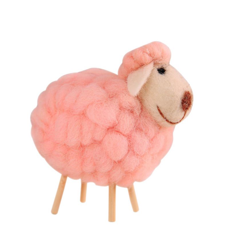 Sweet Sheep Christmas Ornament Xmas Festival Home Party Table Decor Kids Gift 