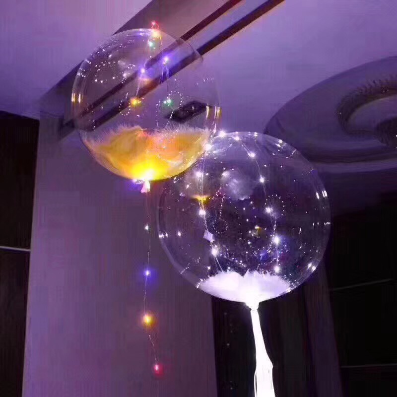 LED Colorful String Light Balloons Home Garden Wedding ...
