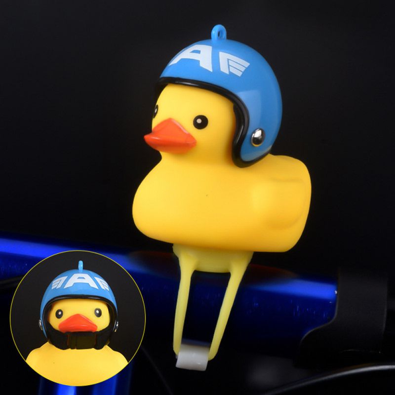 Bike Bell Bicycle Bells Light Shining Rubber Duck Motorcycle Horn Handlebar